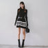 Bicolor rich dress